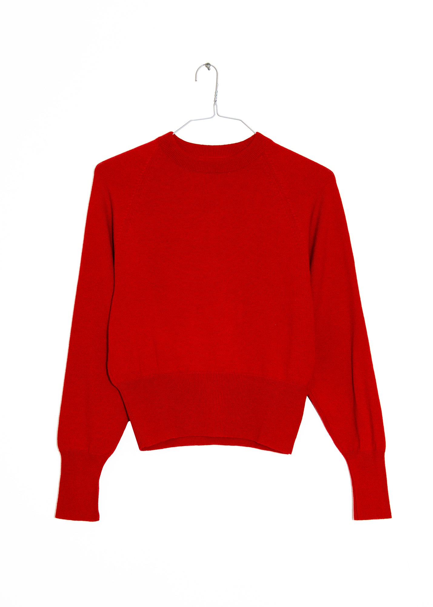 Merino Wool Sweater in Red, from Cordera