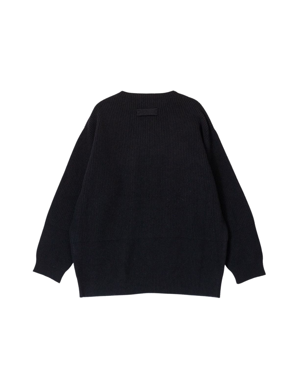 Wavy Knitted Top in Black, from Nicholson & Nicholson